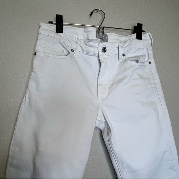 Everlane White Mid Rise Skinny Jeans Size 28 Tall - Picture 2 of 12